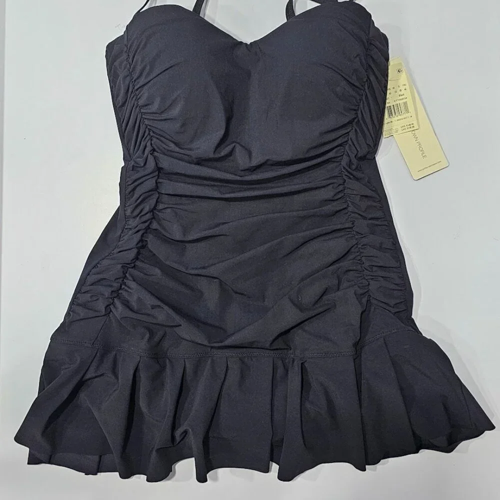 Profile by Gottex Sweetheart Bandeau Swimsuit - Picture 5 of 10